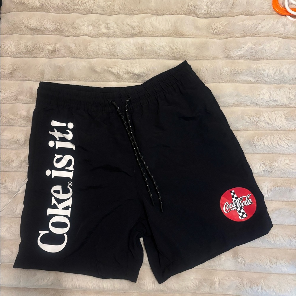 Aeropostale Black Graphic Men's Shorts